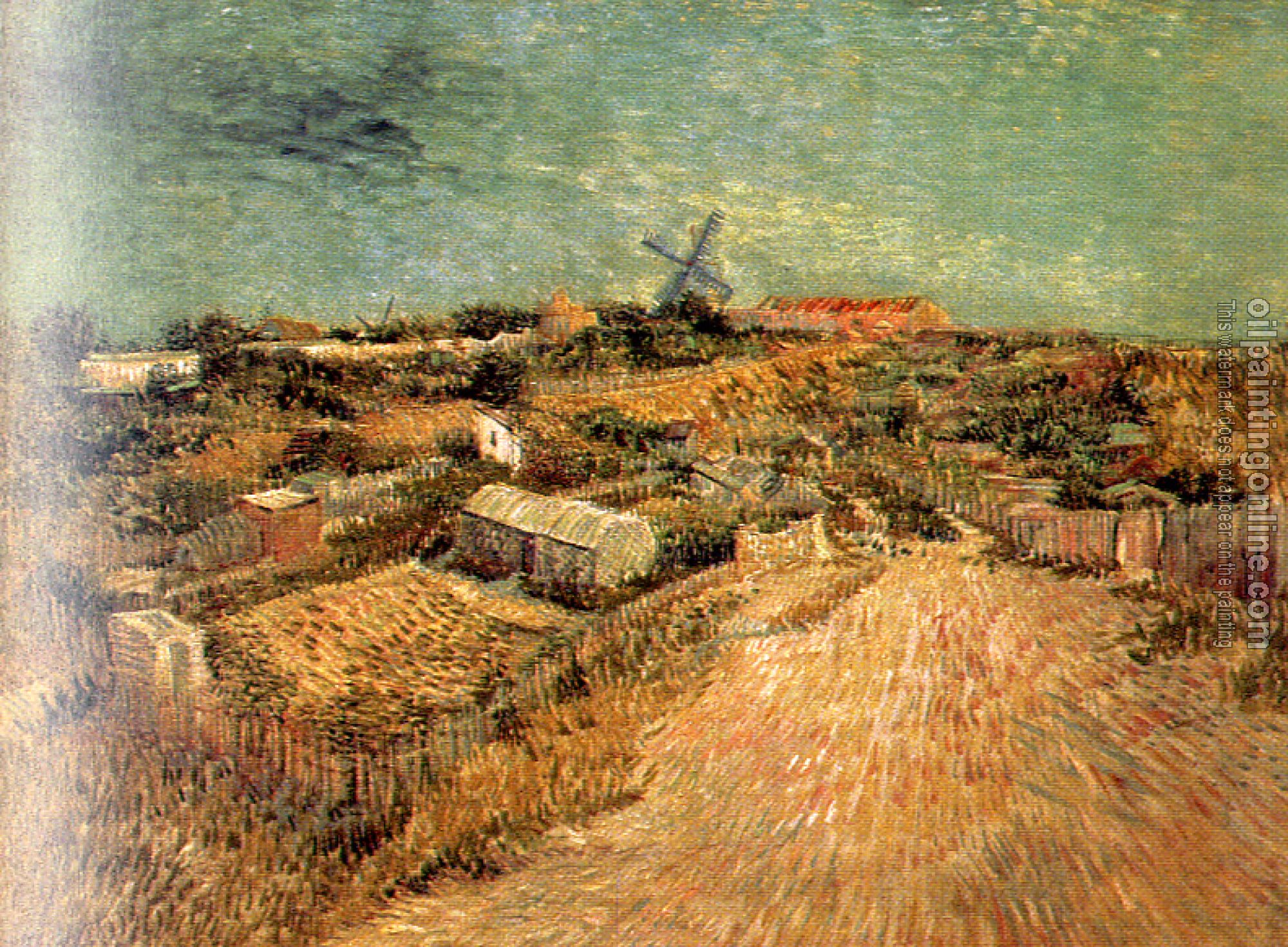 Gogh, Vincent van - Vegetable Gardens in Montmartre